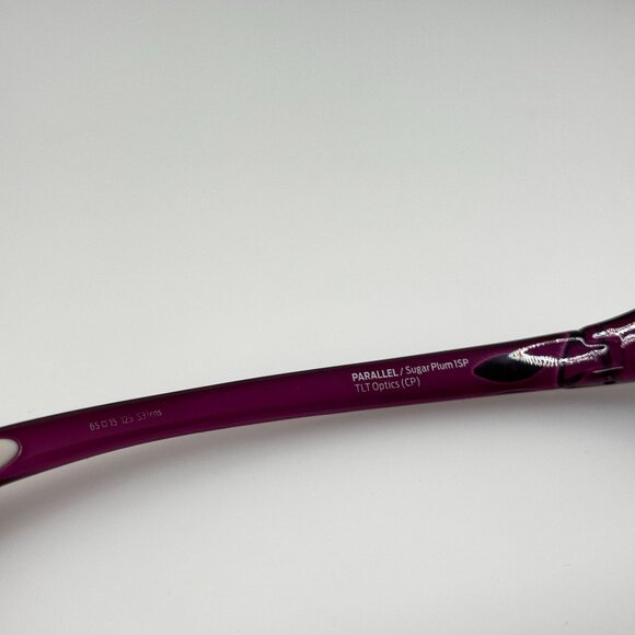 Smith Sunglasses Parallel Sugar Plum 1SP TLT Optics 65-15-125 W/ Extra Lenses - Picture 6 of 11